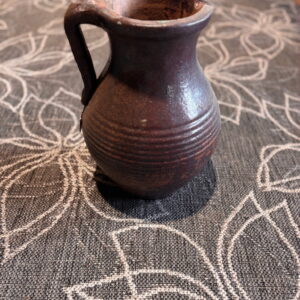 Rustic Clay Jug Vase